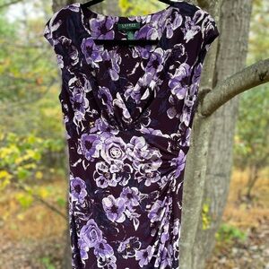 Ralph Lauren Deep Purple Dress